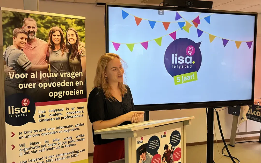 Lisa Lelystad: al vijf jaar een plek voor iedere opvoedvraag